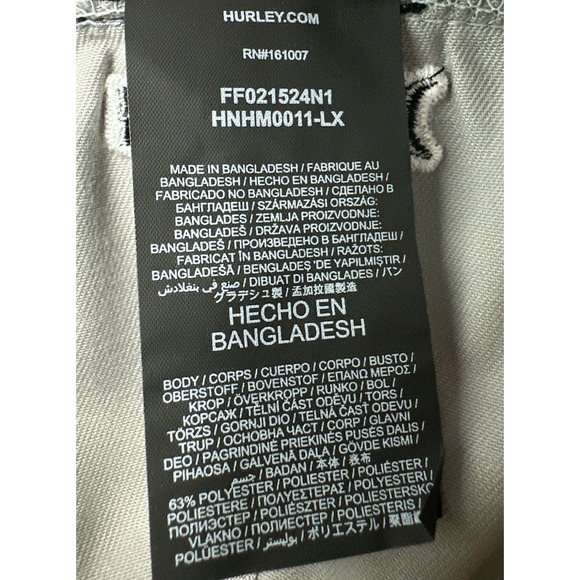 Hurley Men's M Micro‎ Icon Flex Gray Hat Size L-XL New - Picture 11 of 12